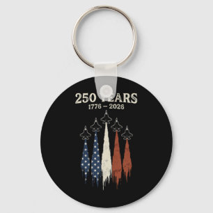 250 Years American 1776 2026 250th Birthday Usa 4t Key Ring