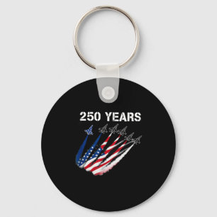 250 years american 1776 2026 250th usa birthday 4t key ring