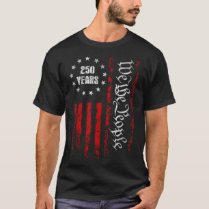 250 Years American 1776 2026 250th Usa Birthday 4t T-Shirt