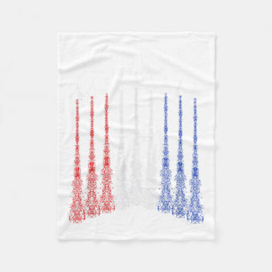 250 Years American 1776 2026 250th USA Birthday Fleece Blanket