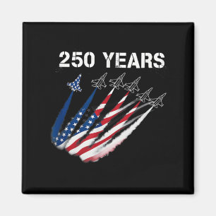 250 Years American 1776 2026 250th USA Birthday Magnet