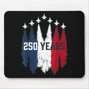 250 Years American 1776-2026 250th USA Birthday Mouse Pad
