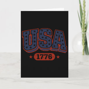 250 Years American 1776 2026 250th Usa Patriotic 4 Card