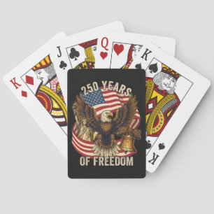 250 Years American 1776-2026 Playing Cards