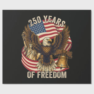 250 Years American 1776-2026 Wrapping Paper