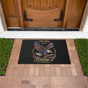 250 Years American 250th Anniversary Eagle Doormat