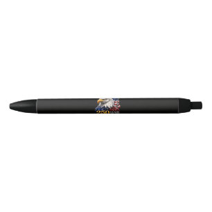250 Years American 250th Anniversary Patriotic USA Black Ink Pen