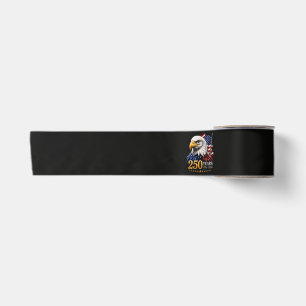 250 Years American 250th Anniversary Patriotic USA Satin Ribbon