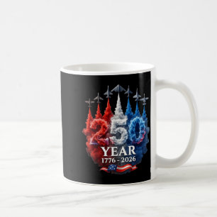 250 Years American 250th USA Patriotic 4th of July Coffee Mug