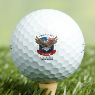 250 Years   American Bald Eagle 1776 2026  Golf Balls