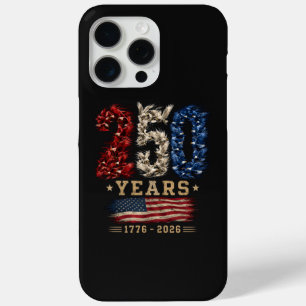 250 Years American Eagle Flag Patriotic iPhone 15 Pro Max Case