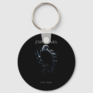 250 Years American Flag 250th Anniversary Usa 4th Key Ring