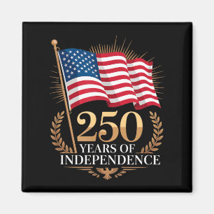 250 years american flag usa 250th anniversary magnet
