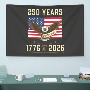 250 Years American Heritage 1776 2026 Banner