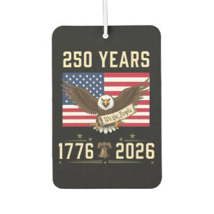 250 Years American Heritage 1776 2026 Car Air Freshener