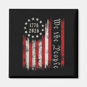250 Years Anniversary 1776-2026 250th Birthday Usa Magnet