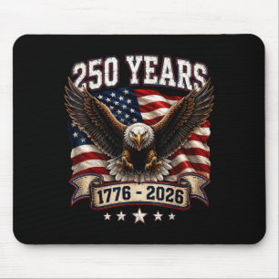 250 Years Anniversary Aamerican 1776 2026 Mouse Pad