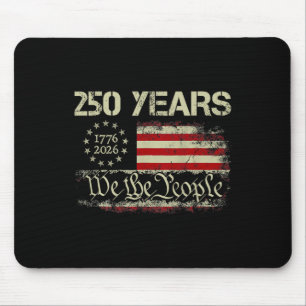 250 Years Anniversary We The People 250th Usa Flag Mouse Pad