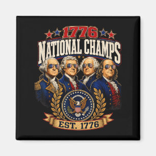 250 Years Dom 1776 National Patriotic Independence Magnet