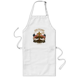 250 Years Faith and Freedom Long Apron
