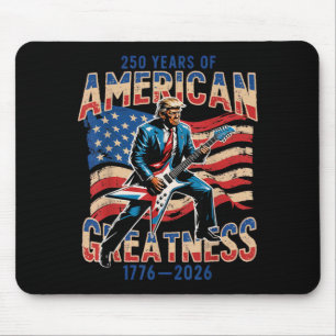 250 Years of AAAmerican Greatness - Plays Guitar Mouse Pad