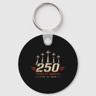250 Years Of Aamerica 1776 2026 Military Jets Usa Key Ring