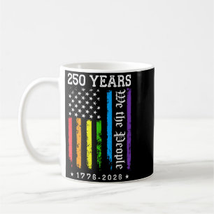 250 Years Of Aamerican 250th Anniversary Lgbt Coffee Mug