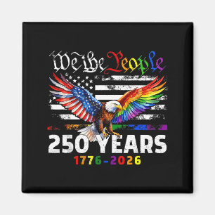 250 Years Of Aamerican 250th Anniversary Lgbt Magnet