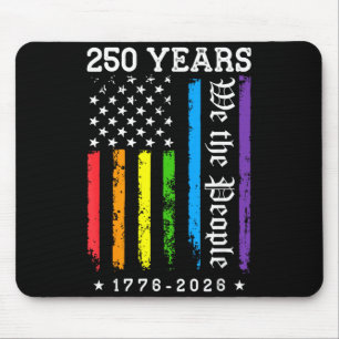 250 Years Of Aamerican 250th Anniversary Lgbt Mouse Pad