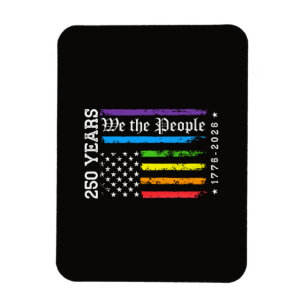 250 Years of American 250th Anniversary US LGBT Pr Magnet