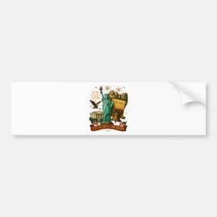 250 Years of American Freedom Bumper Sticker
