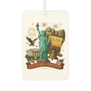 250 Years of American Freedom Car Air Freshener