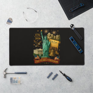 250 Years of American Freedom Desk Mat
