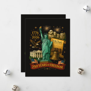 250 Years of American Freedom Holiday Card
