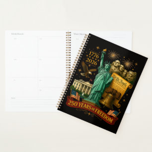 250 Years of American Freedom Planner