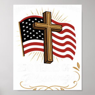 250 Years Of Blessings Christian Poster