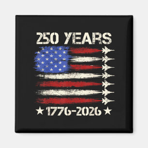 250 Years Of Dom 1776 2026 4th Of July Usa Magnet
