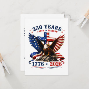 250 Years of Faith and Freedom Invitation