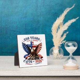 250 Years of Faith and Freedom Plaque