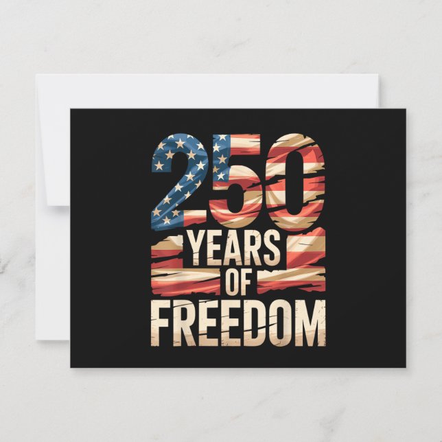 250 Years of Freedom (Front)