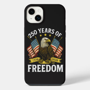 250 Years of Freedom 1776 2026 Bald Eagle iPhone 14 Plus Case