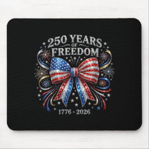 250 years of freedom 1776 patriotic independence25 mouse pad