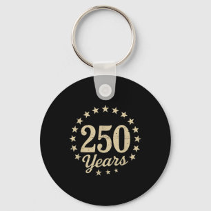 250 Years Of Freedom 250th Anniversary Usa Flag 4t Key Ring