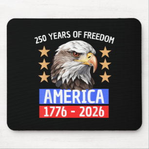 250 Years of Freedom America 1776-2026 Mouse Pad