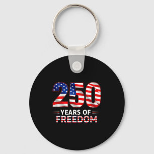250 years of freedom key ring