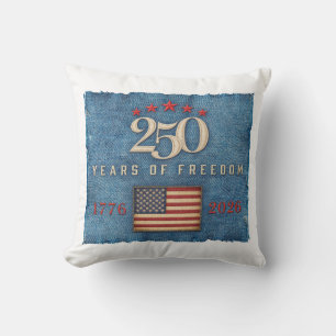 250 Years of Freedom - Throw Pillow