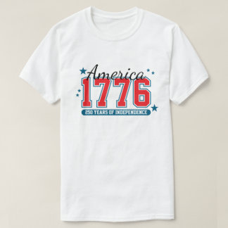 250 Years of Independence 4th of July Anniversary  T-Shirt