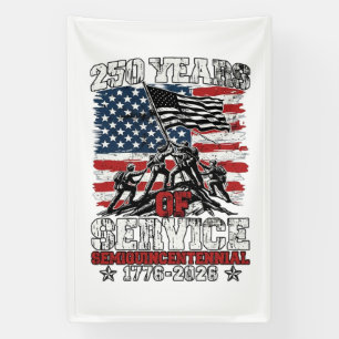 250 Years of Service Banner