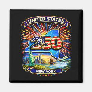 250 Years of United States Independence New York Magnet