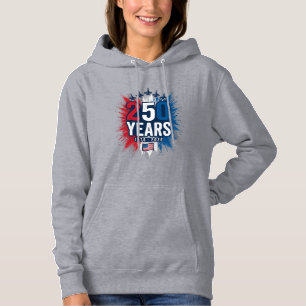 250 Years Patriotic Jets Anniversary Vector Design Hoodie